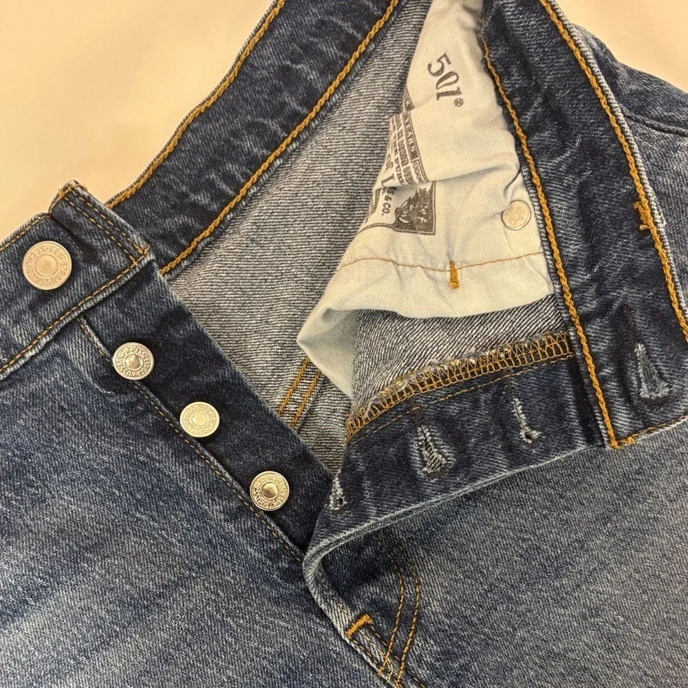 Levi's Blue Jean Shorts for Women